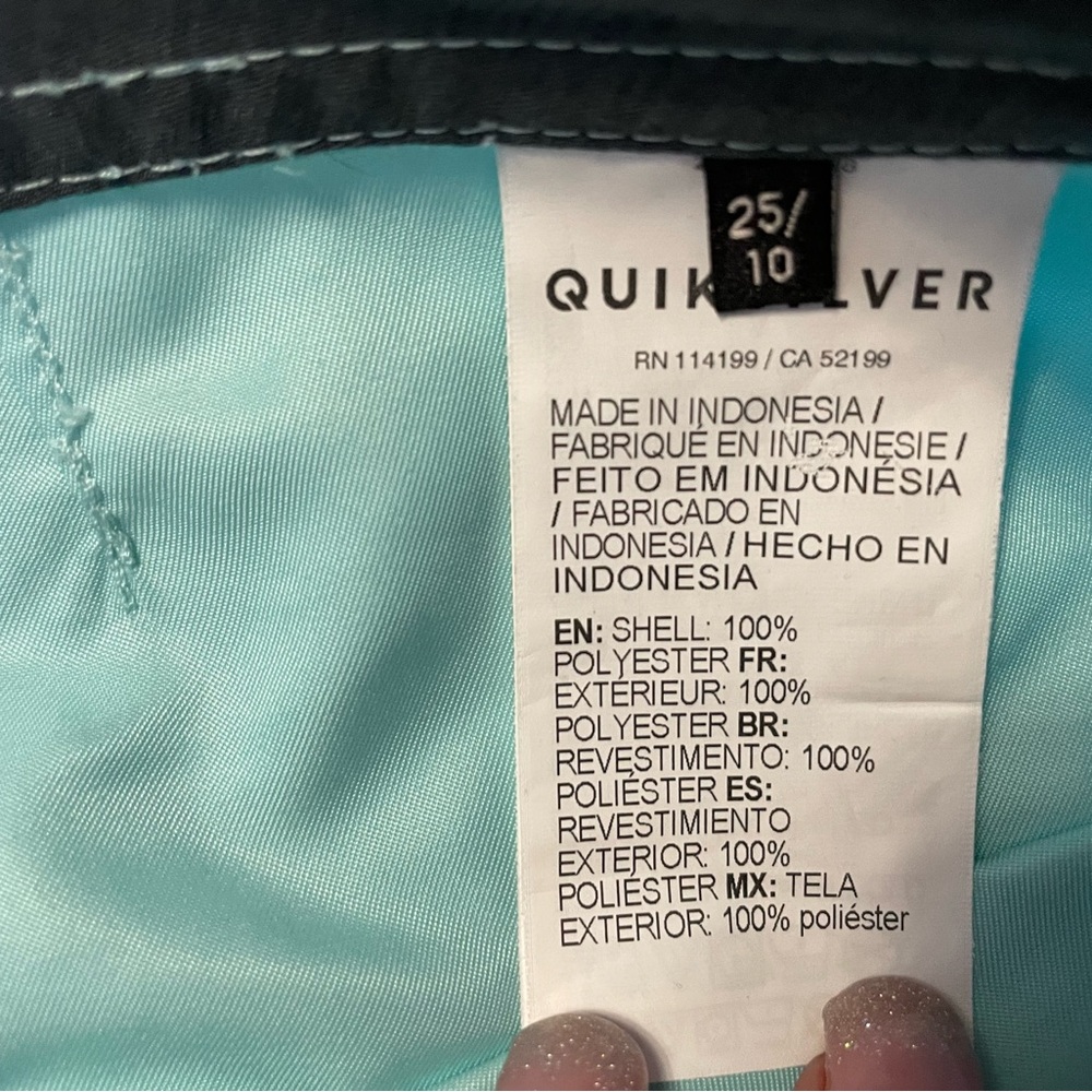 Quicksilver boys board shorts NWOT - Picture 5 of 7